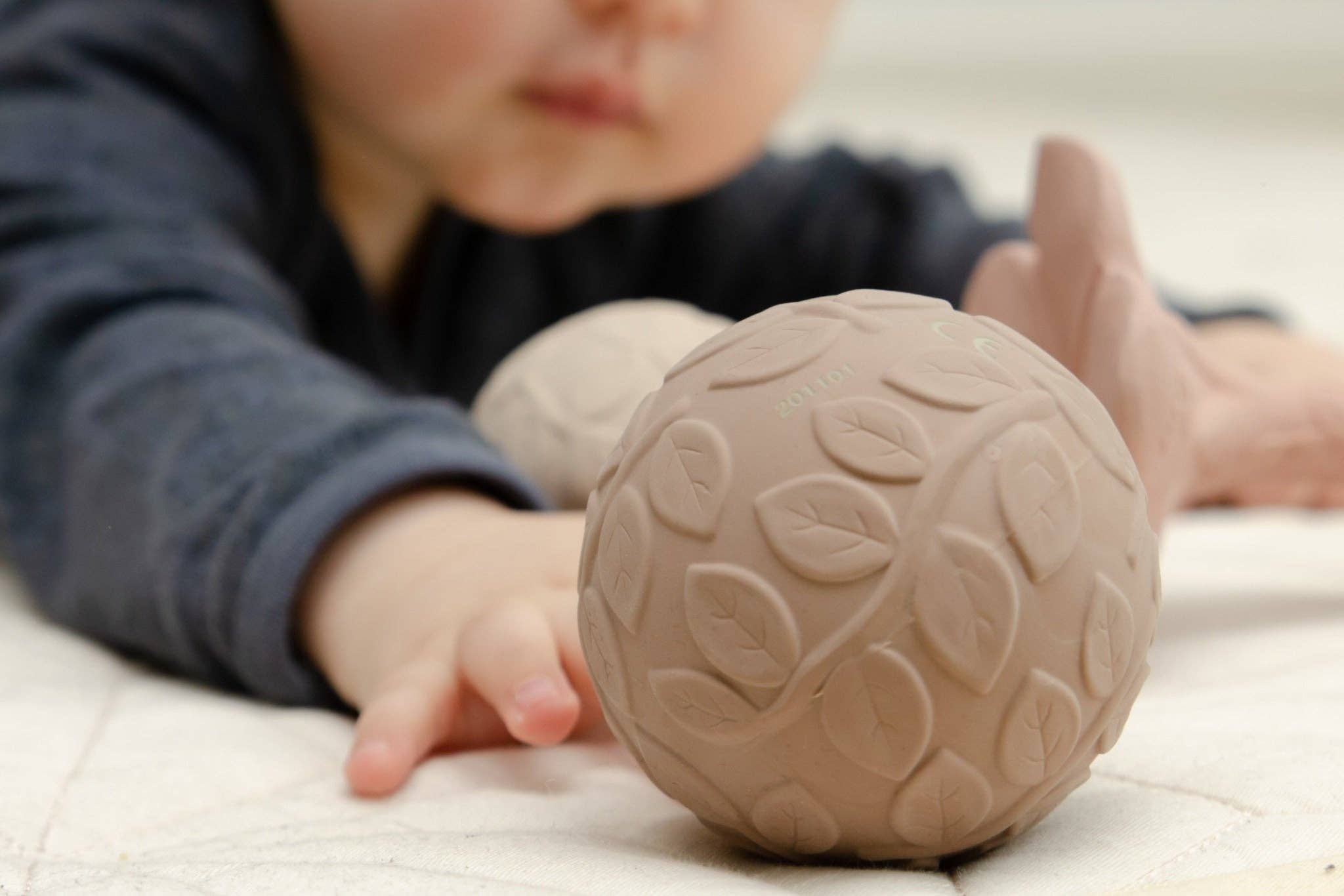 Natural rubber Sensory Ball Set Leaf - Earth