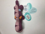 Load image into Gallery viewer, Crochet Baby Toy Dinosaur rattle-steggi soft purple
