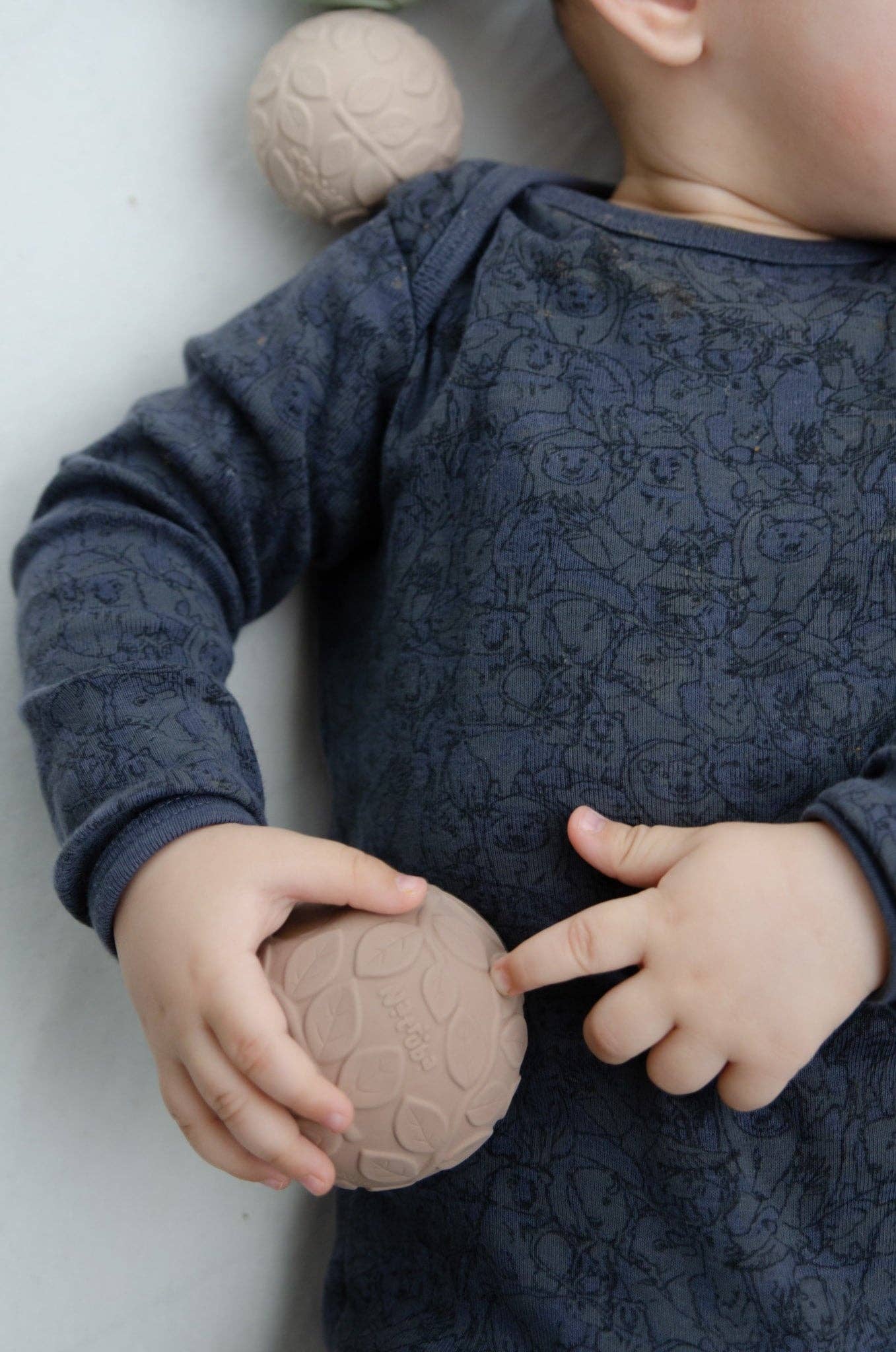 Natural rubber Sensory Ball Set Leaf - Earth