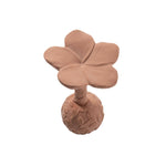 Load image into Gallery viewer, Natural rubber Rattle Plumeria - Rose
