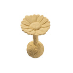 Load image into Gallery viewer, Natural rubber Rattle Daisy - Yellow
