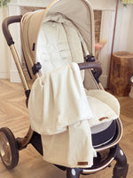 Load image into Gallery viewer, Set Natural Venture Buggy Liner &amp; Blanket

