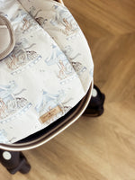 Load image into Gallery viewer, Carousel Blue Buggy Liner
