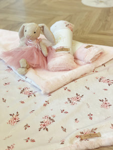 Pink Flora blanket