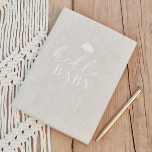 Linen Baby Journal