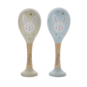 Bunny maracas blue