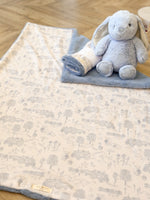 Load image into Gallery viewer, Blue Farmyard Blanket
