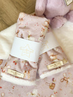 Load image into Gallery viewer, Sweetpea Plum Blanket
