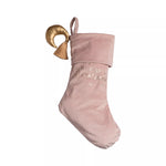 Load image into Gallery viewer, Pink My First Christmas stocking large
