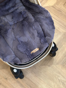 Charcoal buggy/pram liner