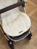 Load image into Gallery viewer, Ivory cream buggy/pram liner
