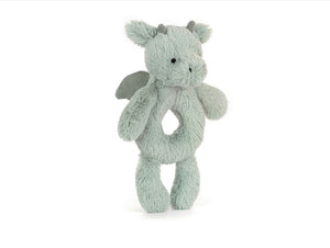 Bashful dragon ring rattle