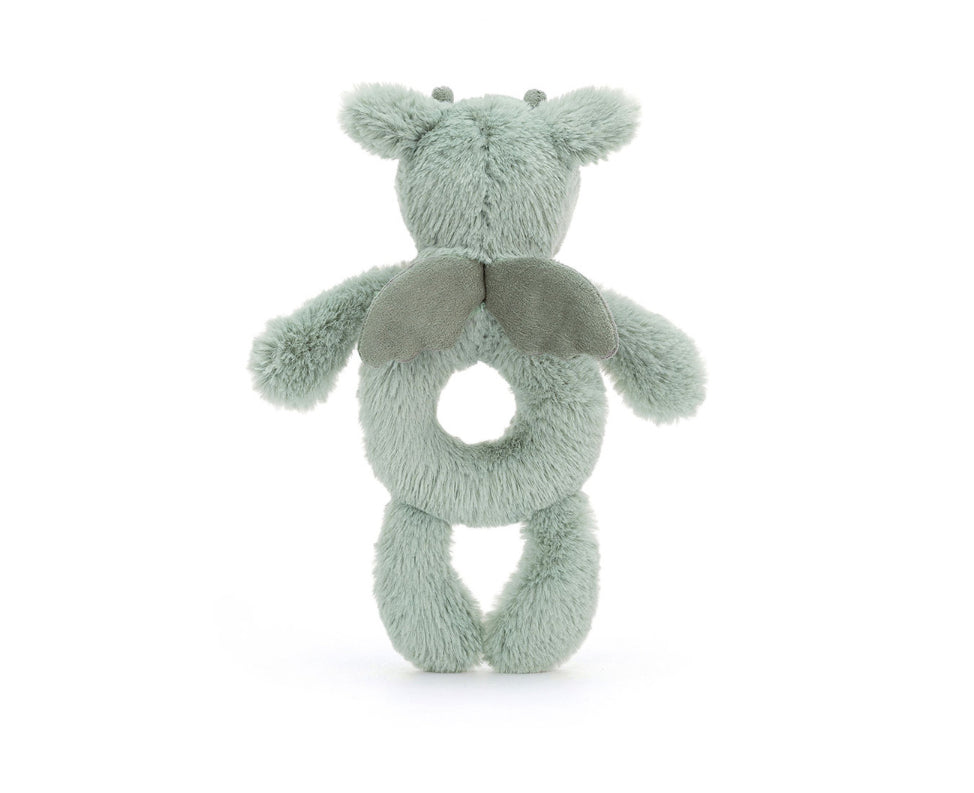 Bashful dragon ring rattle
