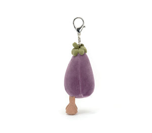 Bag charm Amuseable Aubergine