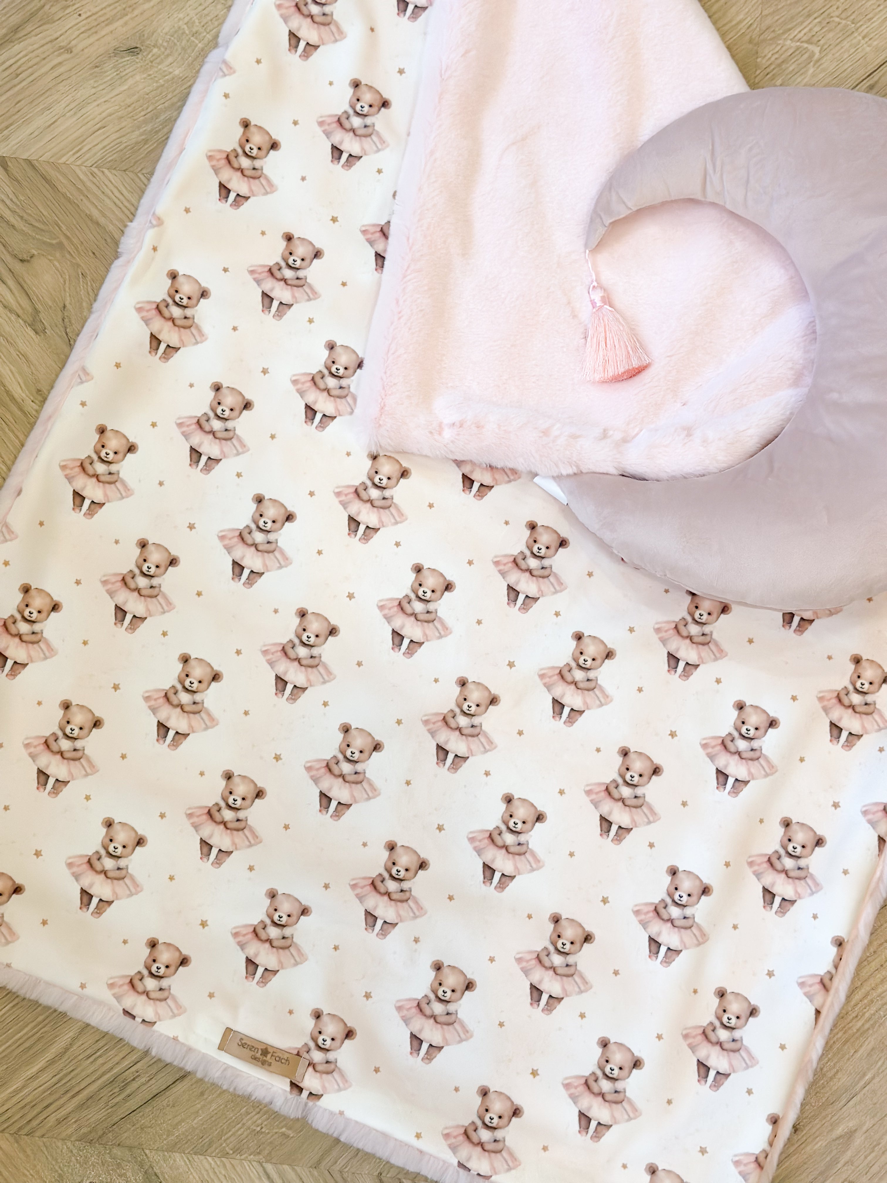 Ballet Bear Blanket