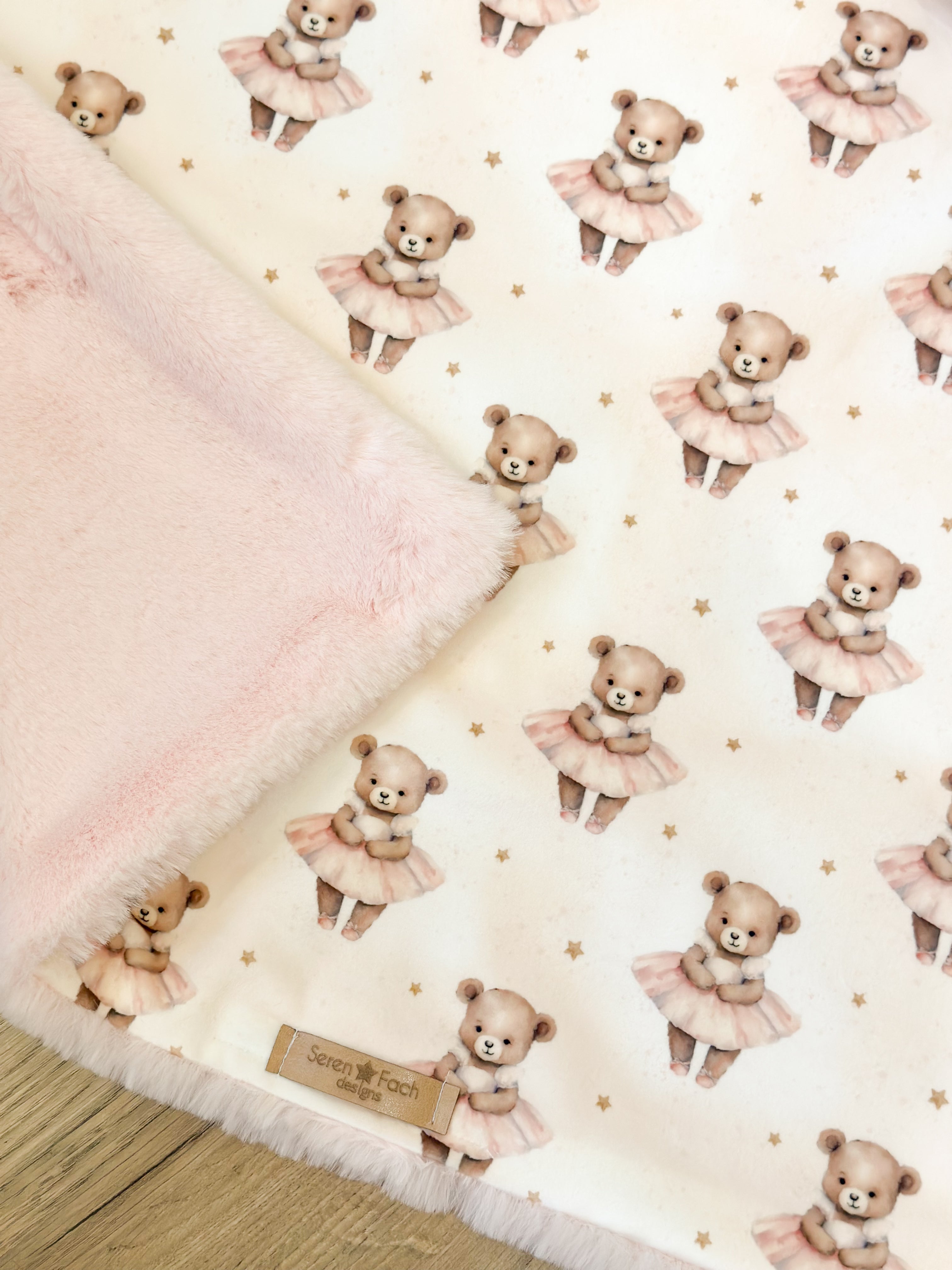 Ballet Bear Blanket