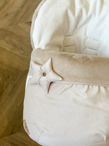 Layback taupe Carseat Cosytoes