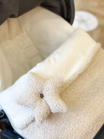 Load image into Gallery viewer, Doona beige boucle Carseat cosytoes
