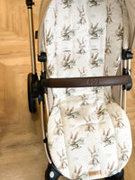 Load image into Gallery viewer, Super Hero bunny blue Buggy Liner
