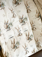 Load image into Gallery viewer, Super Hero bunny blue Buggy Liner

