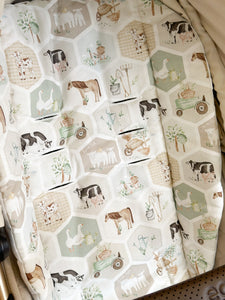 Spring quilted buggy liner