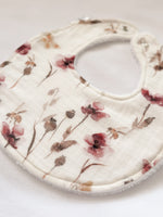 Load image into Gallery viewer, Poppy and bee bib
