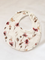 Load image into Gallery viewer, Poppy and bee bib
