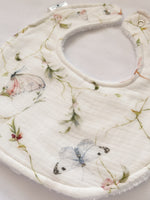 Load image into Gallery viewer, Butterfly muslin bib
