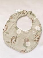 Load image into Gallery viewer, Green bunny with balloon bib
