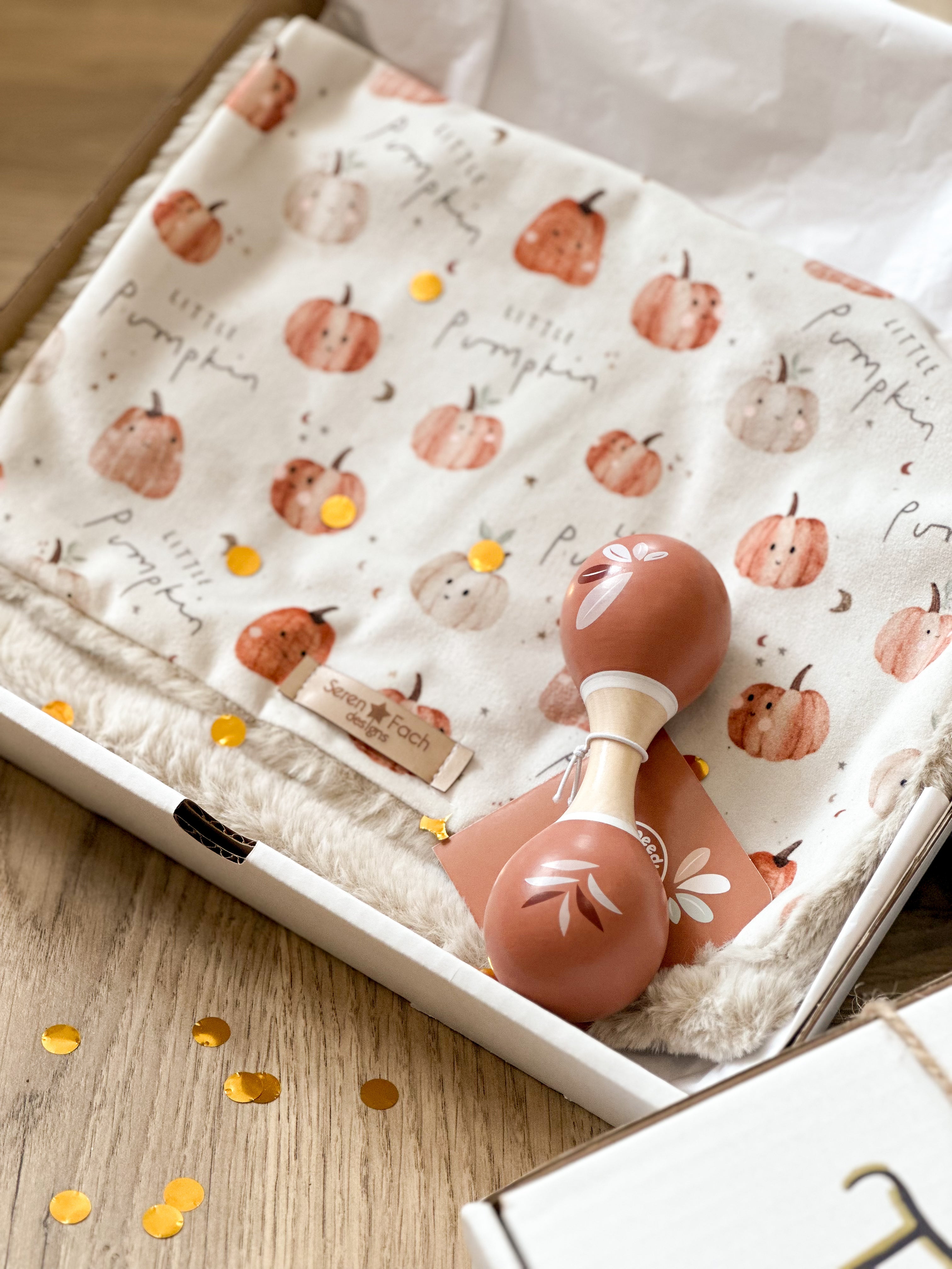 Trick or Treat Little Pumpkin Box