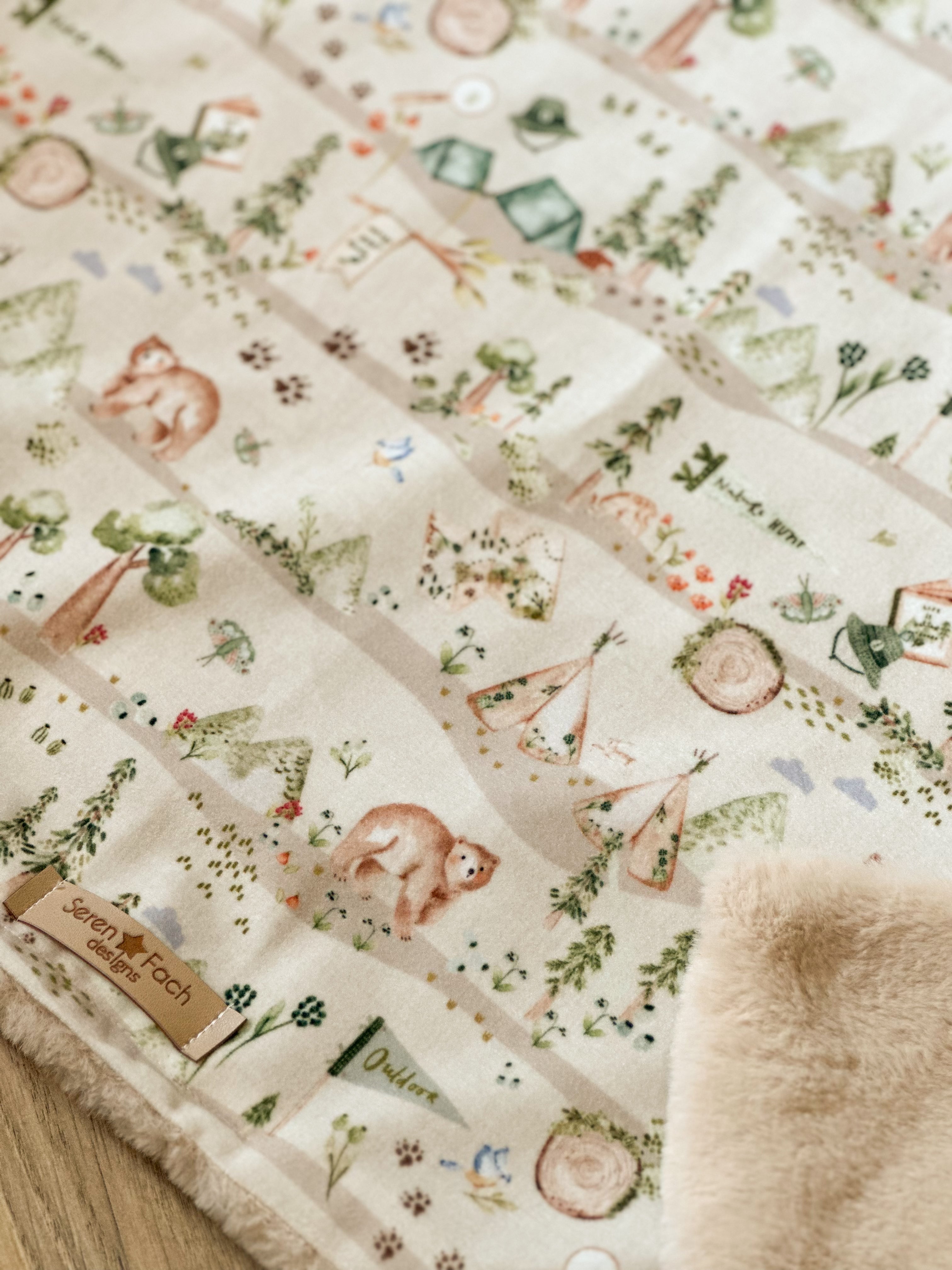 Forest trail Blanket