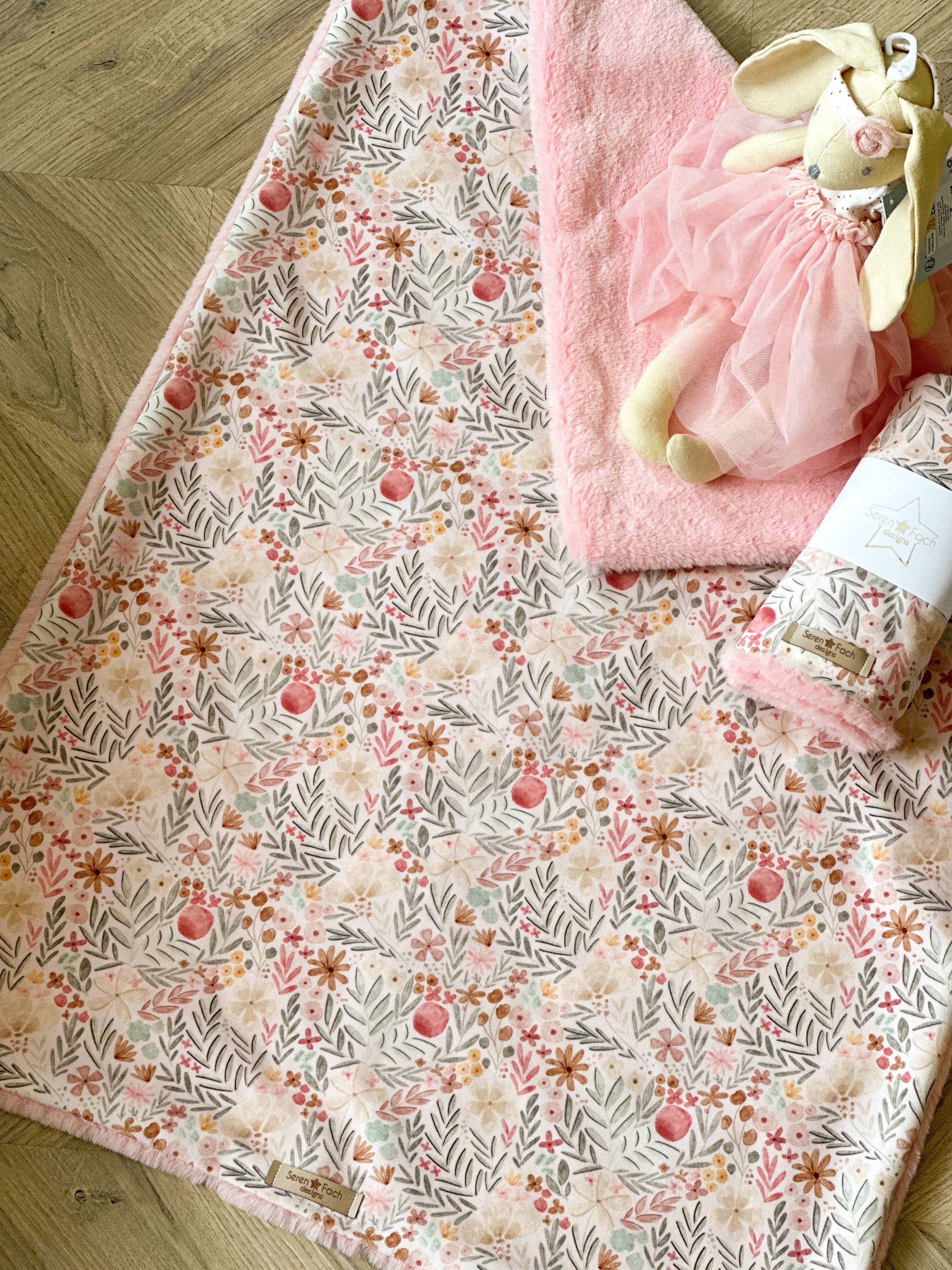Baby pink jella blanket