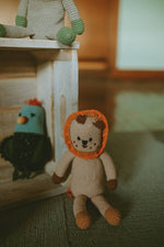 Load image into Gallery viewer, Crochet Baby Toy Lion rattle

