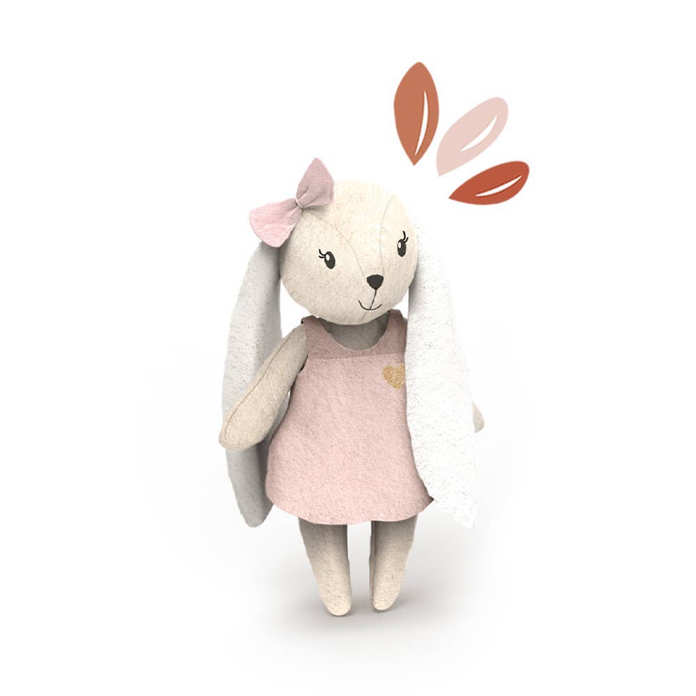 Speedy Monkey Rabbit Family of 4 Characters – Seren Fach Designs