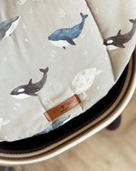 Load image into Gallery viewer, Sea life cotton buggy liner
