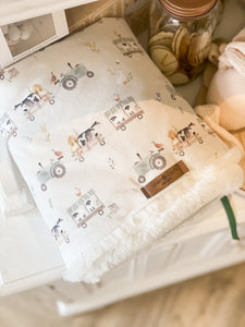 Little Farmyard Lux Blanket