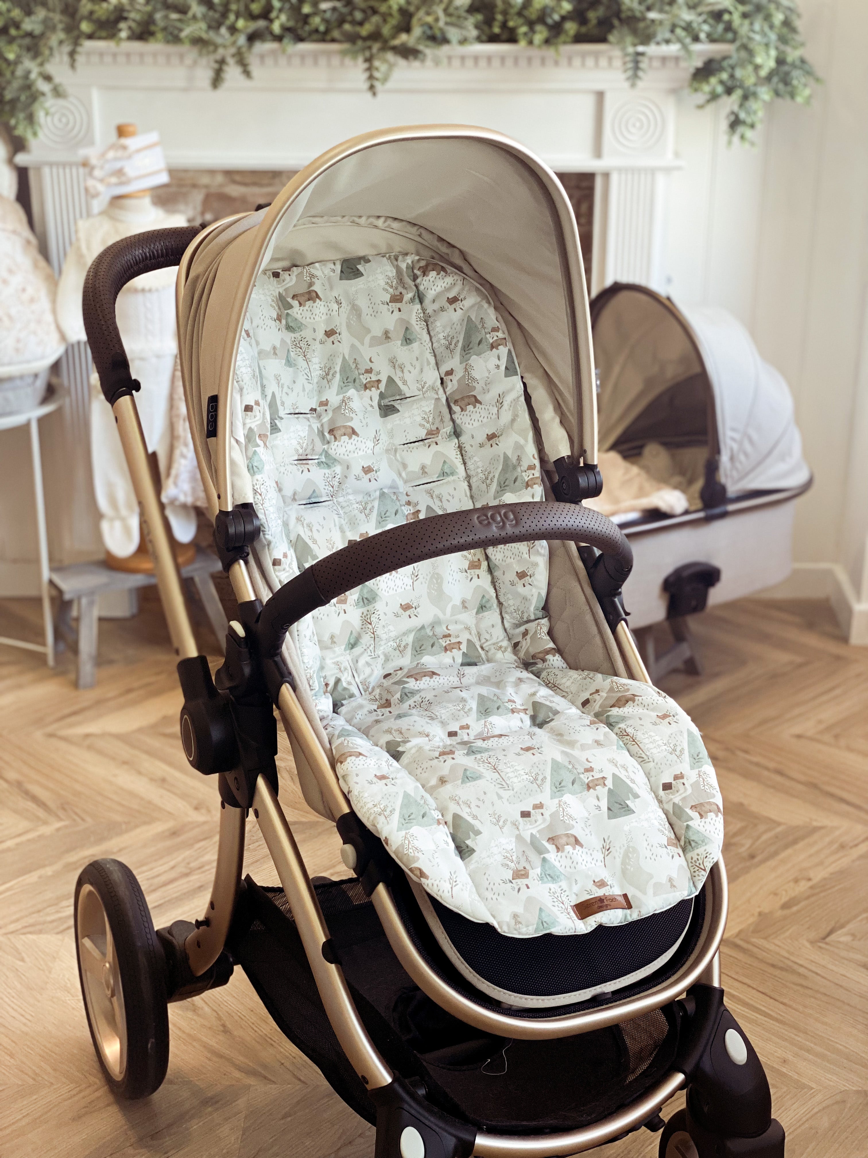 Mountain Bear Buggy/Pram liner