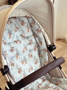 Woodland Bear Buggy Liner