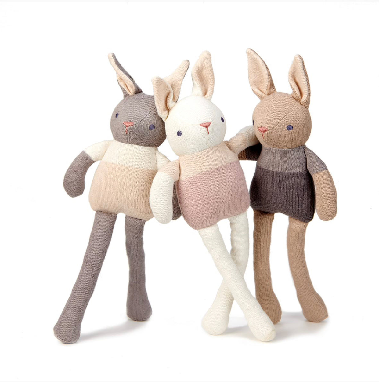 Baby Threads Taupe Bunny Doll