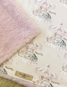 Pink Carousel Comforter