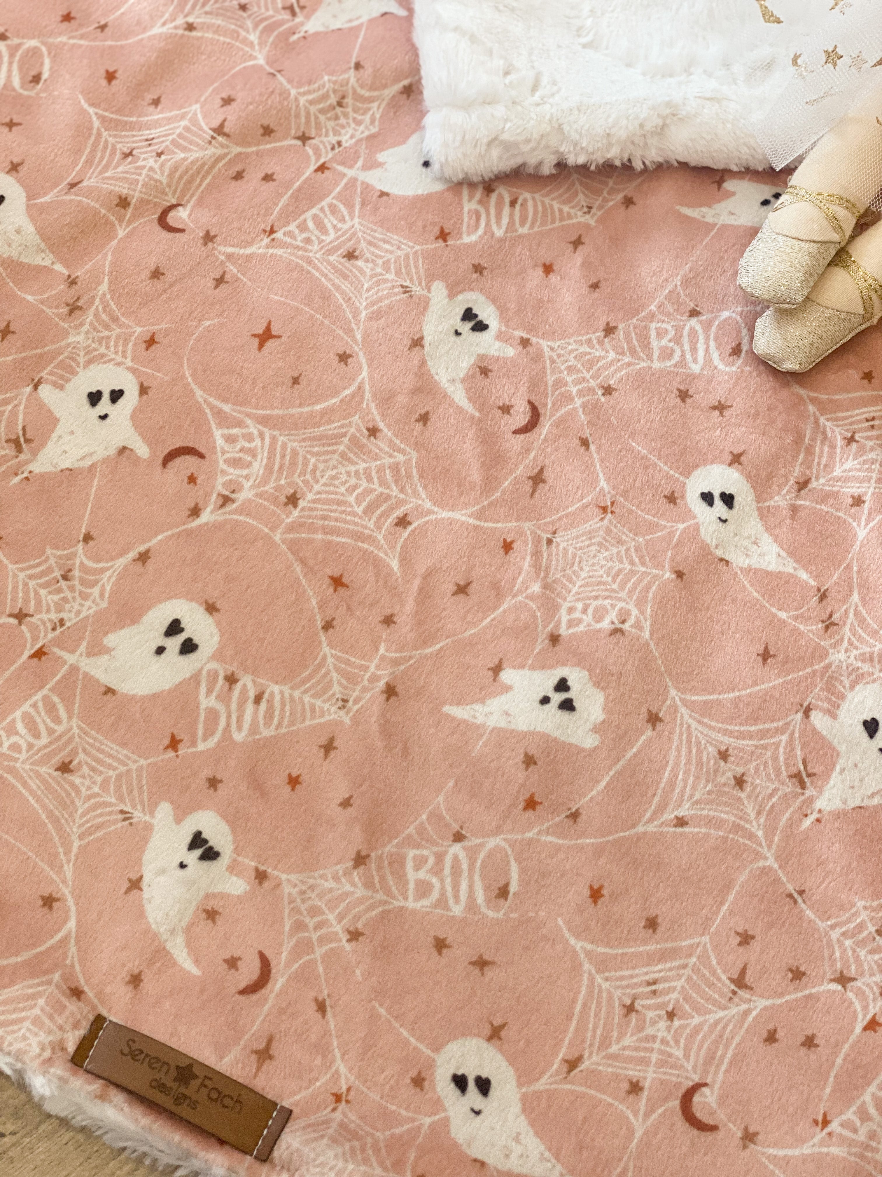 BOO Halloween Blanket