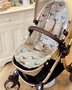 Sea life cotton buggy liner