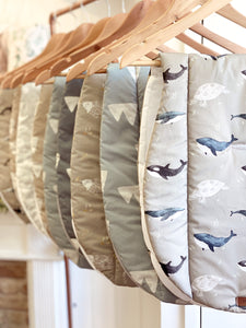 Sea life cotton buggy liner