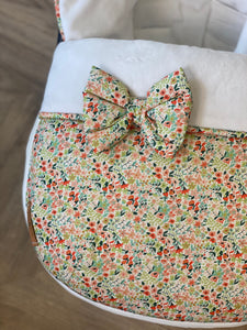 Dainty rainbow floral Carseat cosytoes