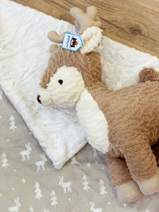 A Baby Reindeer blanket