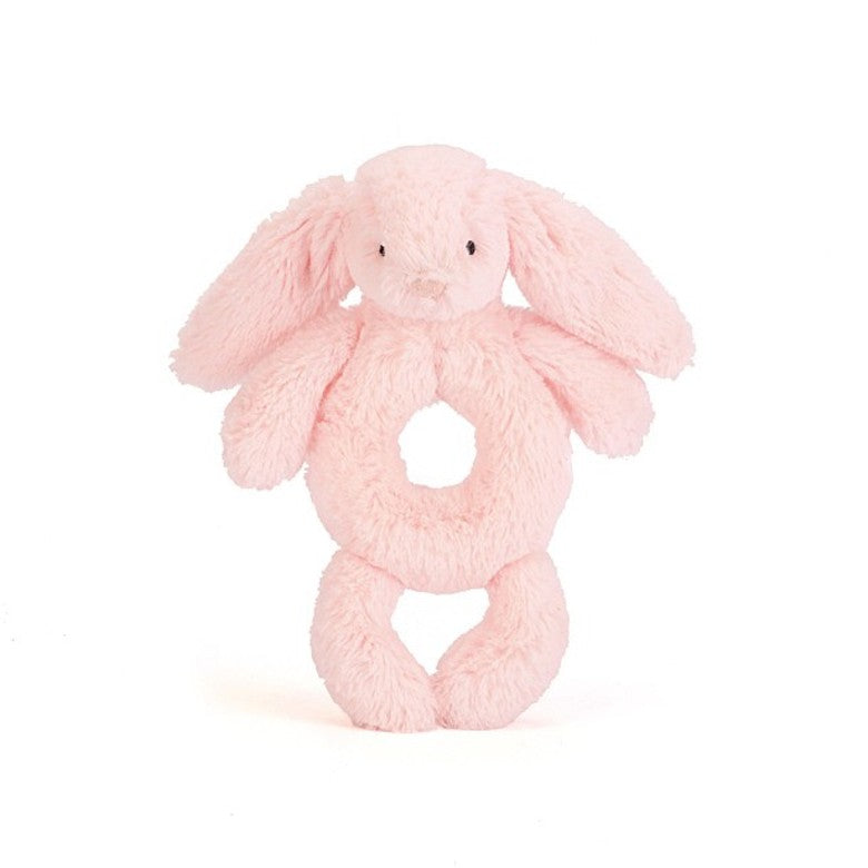 Pink Bunny grab rattle