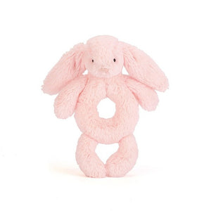 Pink Bunny grab rattle