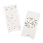 Load image into Gallery viewer, Botanical Baby Shower Advice Cards
